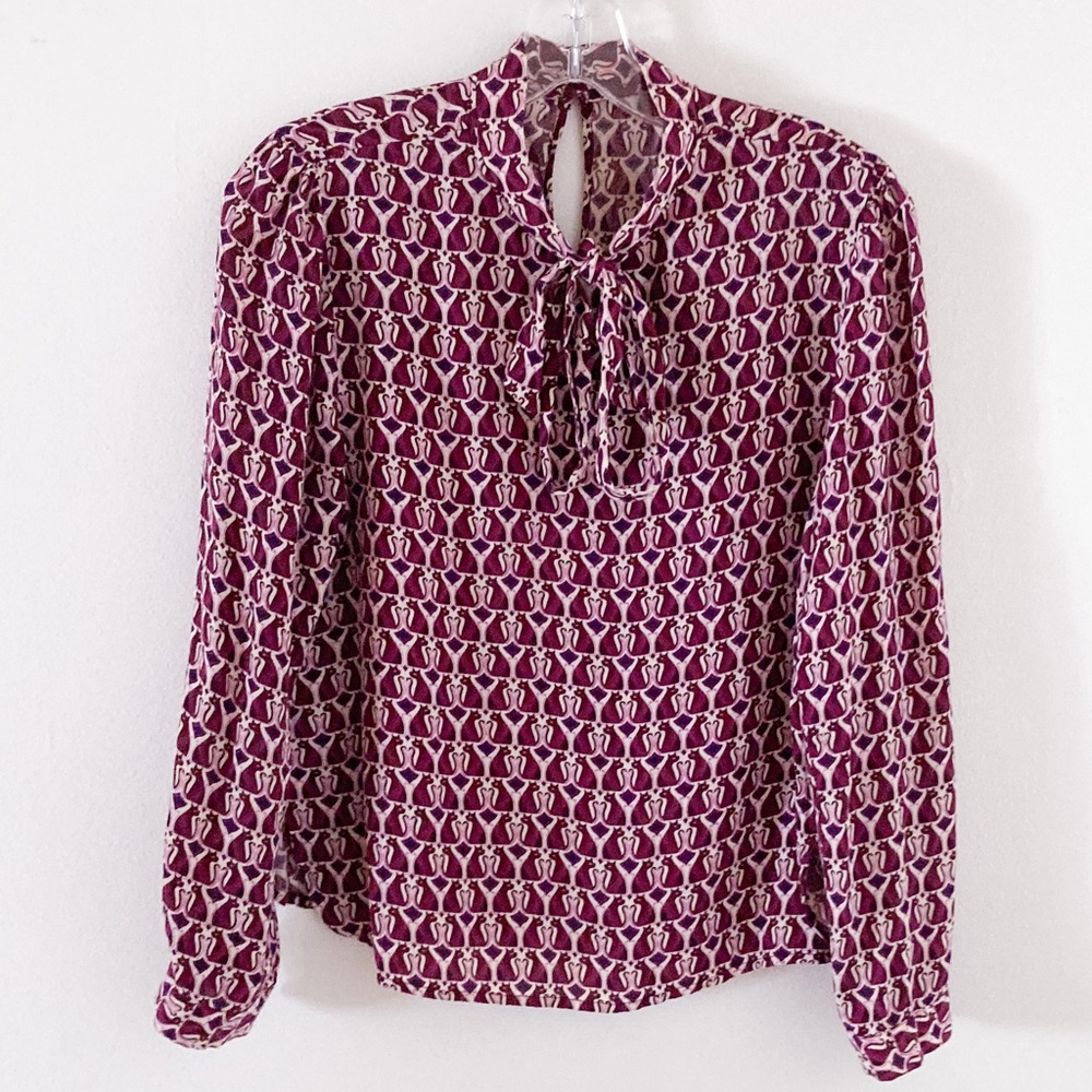 Cats! Vintage Bow Blouse